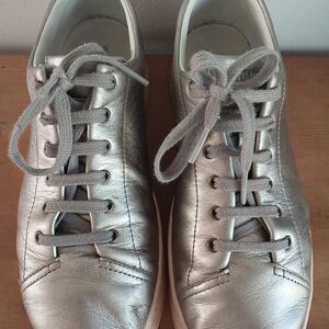 Metallic camper sneakers, size 40